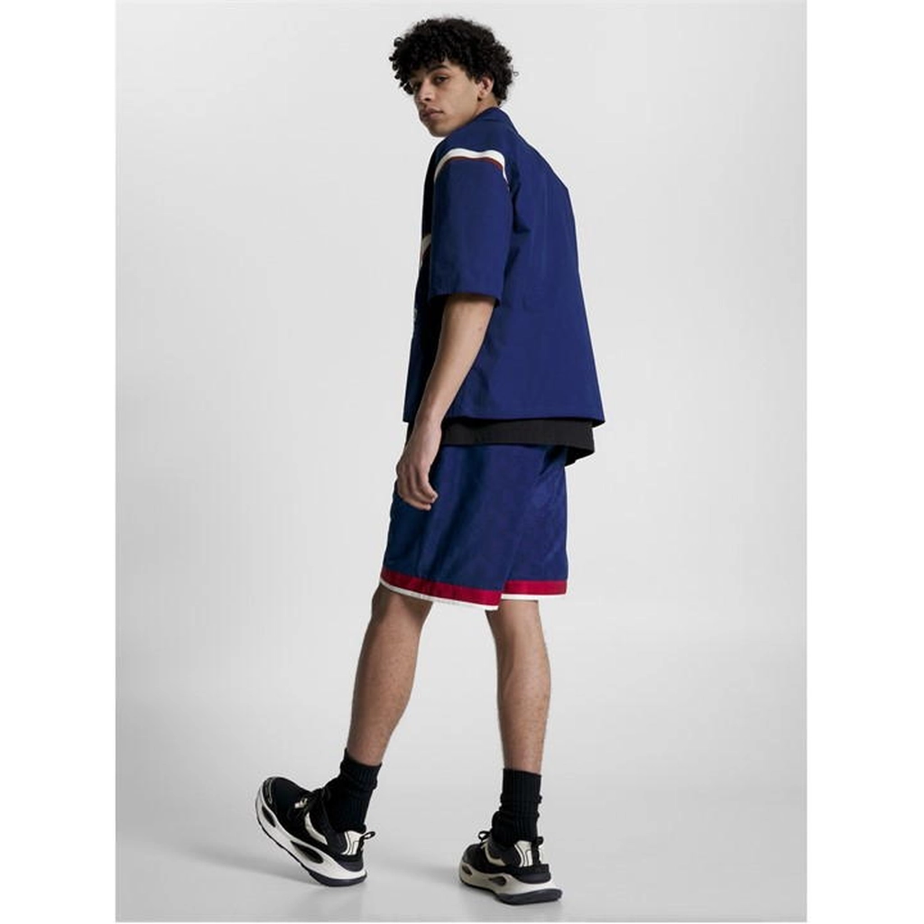 Tommy Hilfiger Tjcu Collegiate Sports Ss Shirt - Blue
